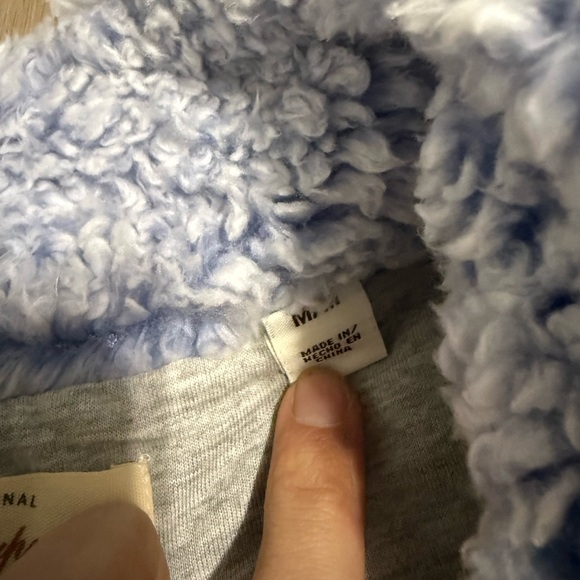 Weatherproof Light Blue Teddy Jacket - Picture 5 of 6